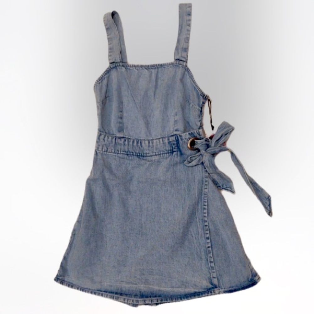 New Sincerely Jules denim romper - Picture 7 of 11